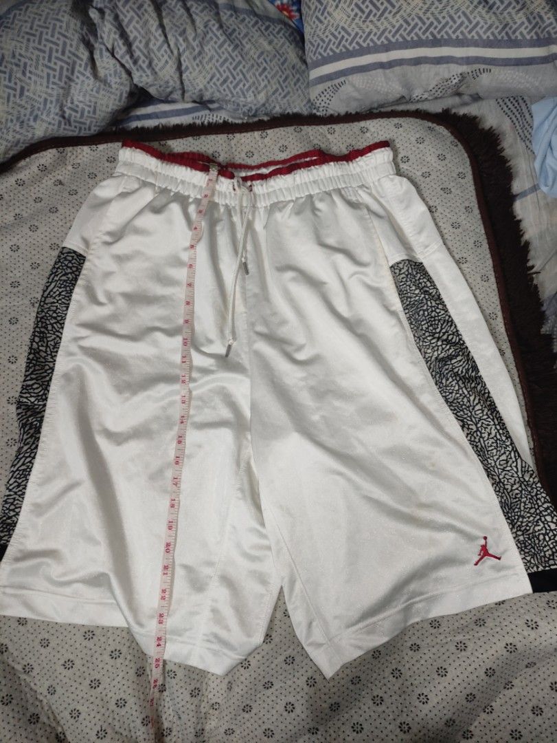 Jordan cement shortd Men s Fashion Bottoms Shorts on Carousell