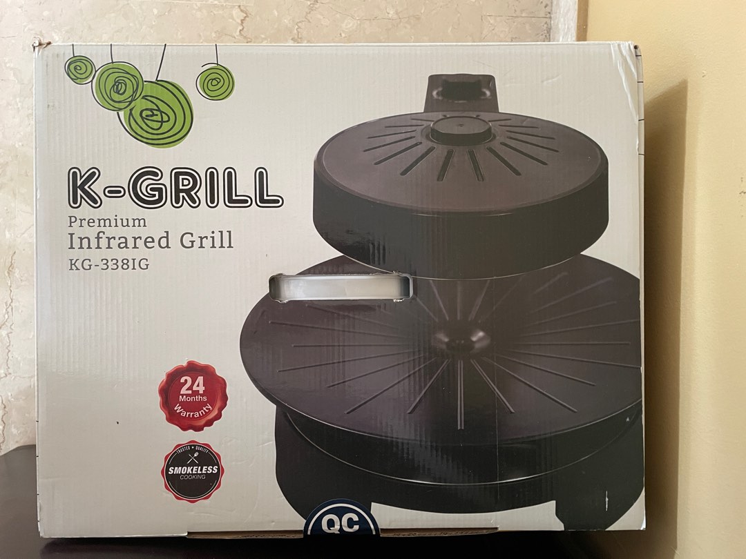 KGrill, Premium Infrared Grill Kg338IG Electric Bbq Grill, TV & Home