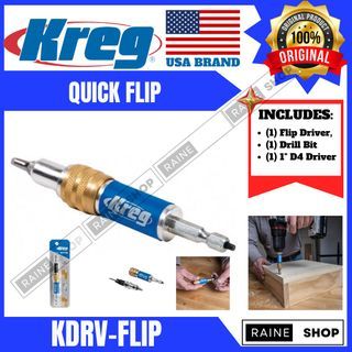 Kreg Quick Flip Drill Bit and Driver
