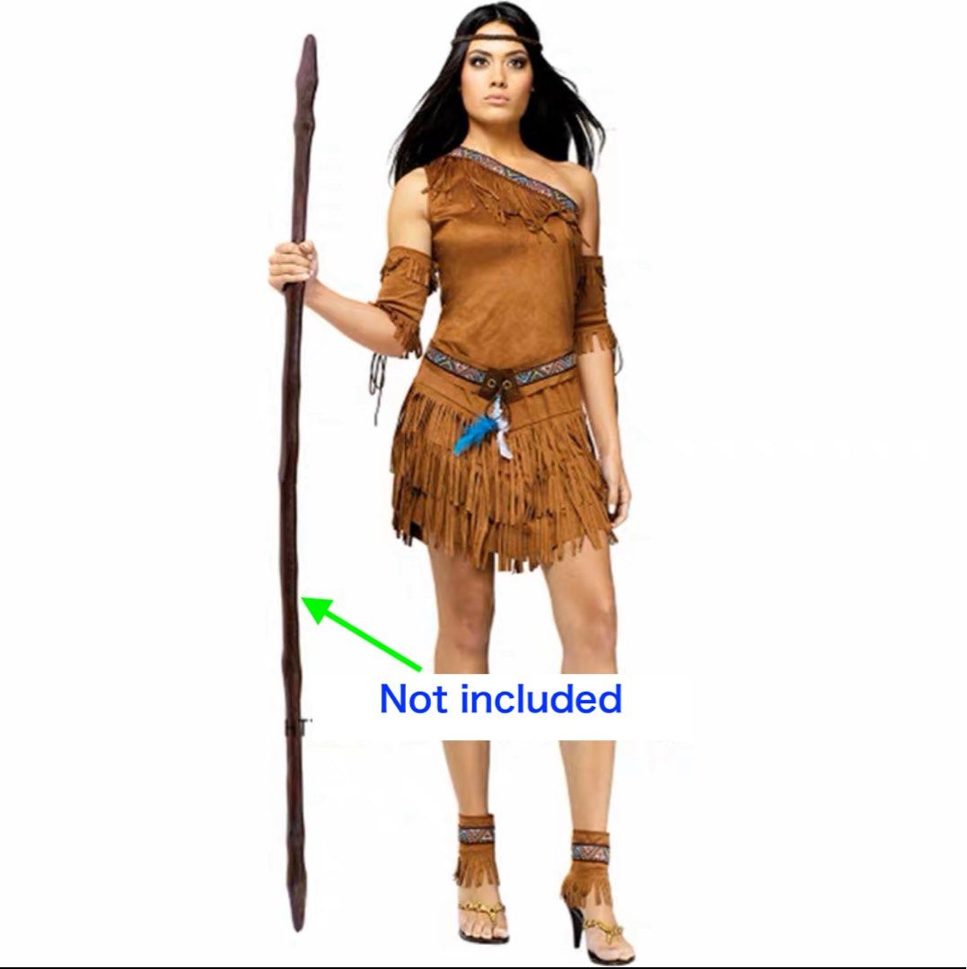 Lady stoneage costume, Hobbies & Toys, Toys & Games on Carousell