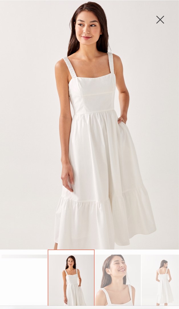 LB Mayra Bustier MIDI Dress, Women's Fashion, Dresses & Sets, Dresses