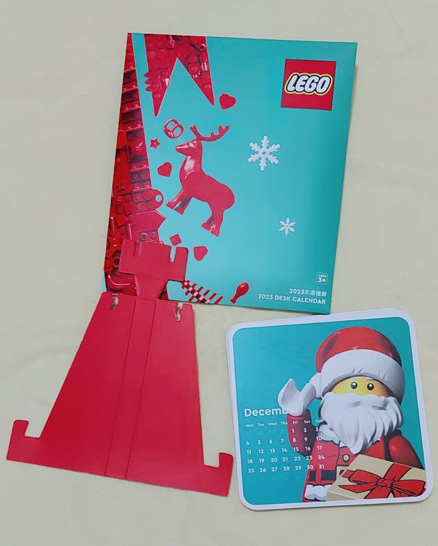 Lego cheap desk calendar