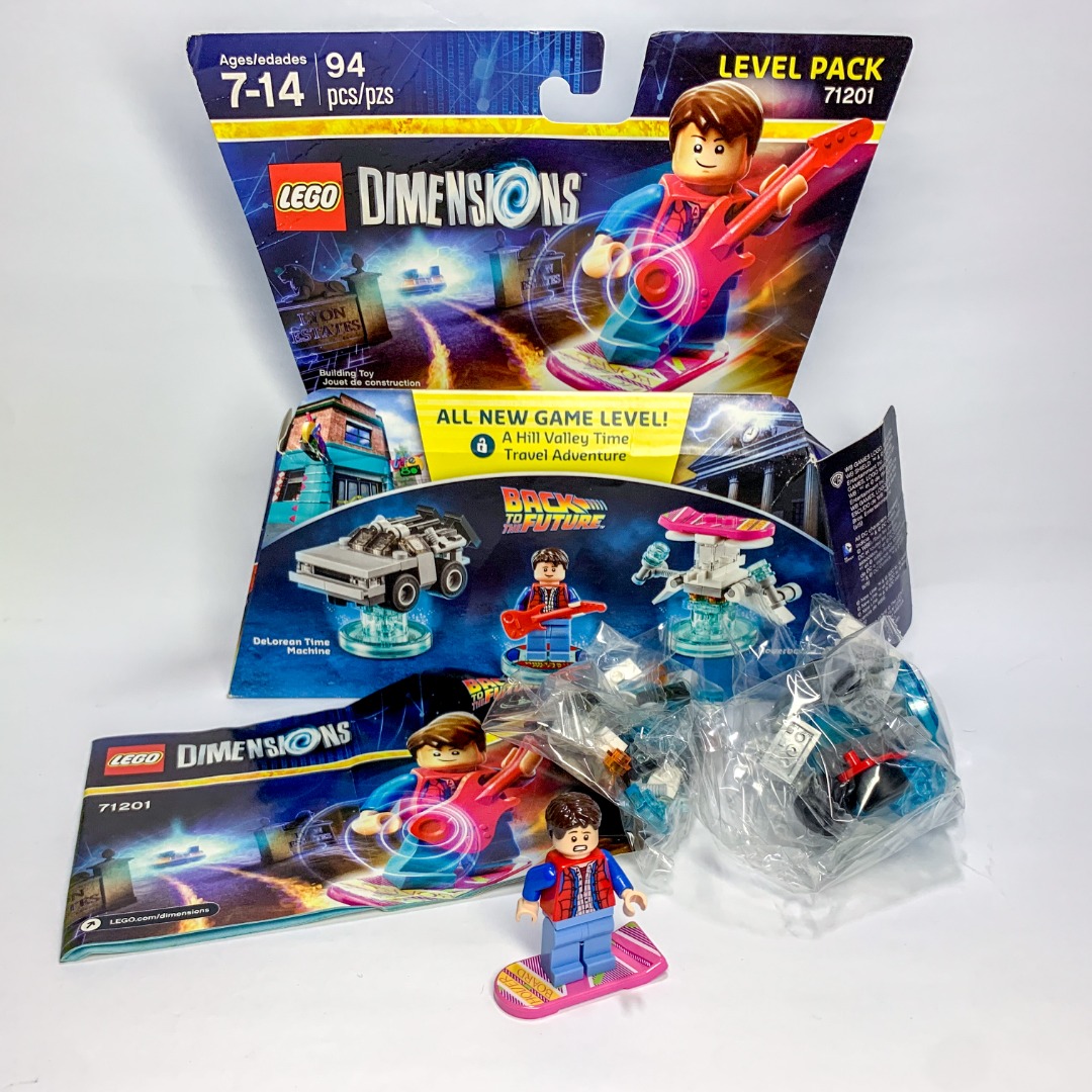Lego 71201 dimensions back to hotsell the future marty mcfly stores