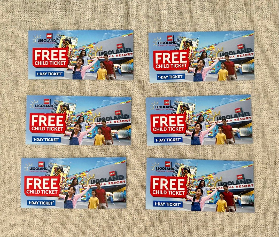 Legoland Voucher Tickets Vouchers Local Attractions and