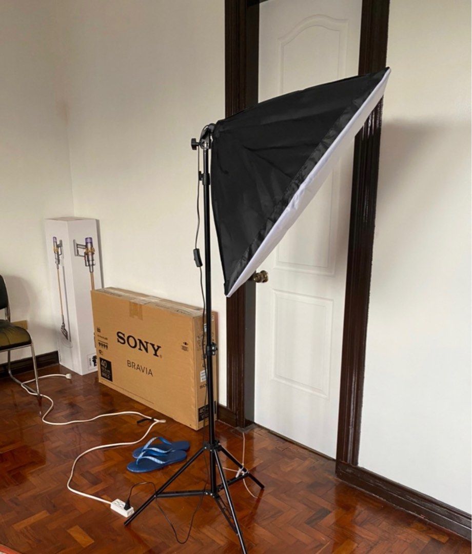 Lighting Softbox Umbrella (Light Stand), Photography, Photography