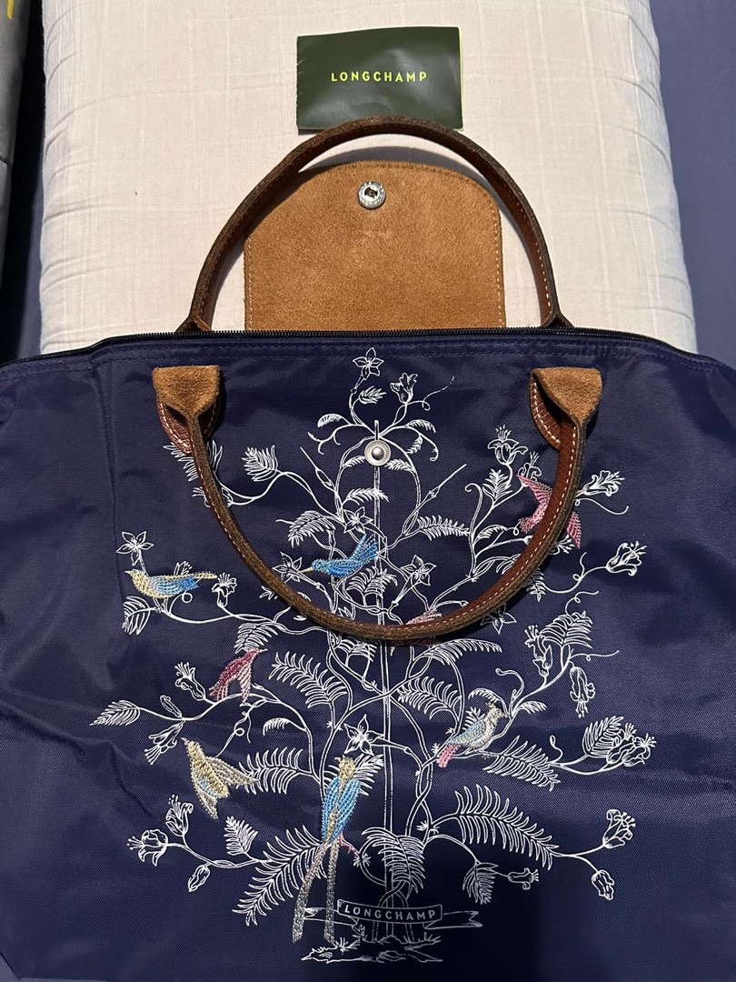 Limited edition Longchamp bag. Large, short handle., Women's Fashion