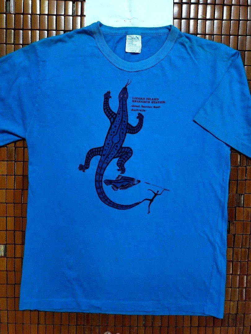 LIZARD ISLAND VINTAGE SHIRT, Men's Fashion, Tops & Sets, Tshirts & Polo ...