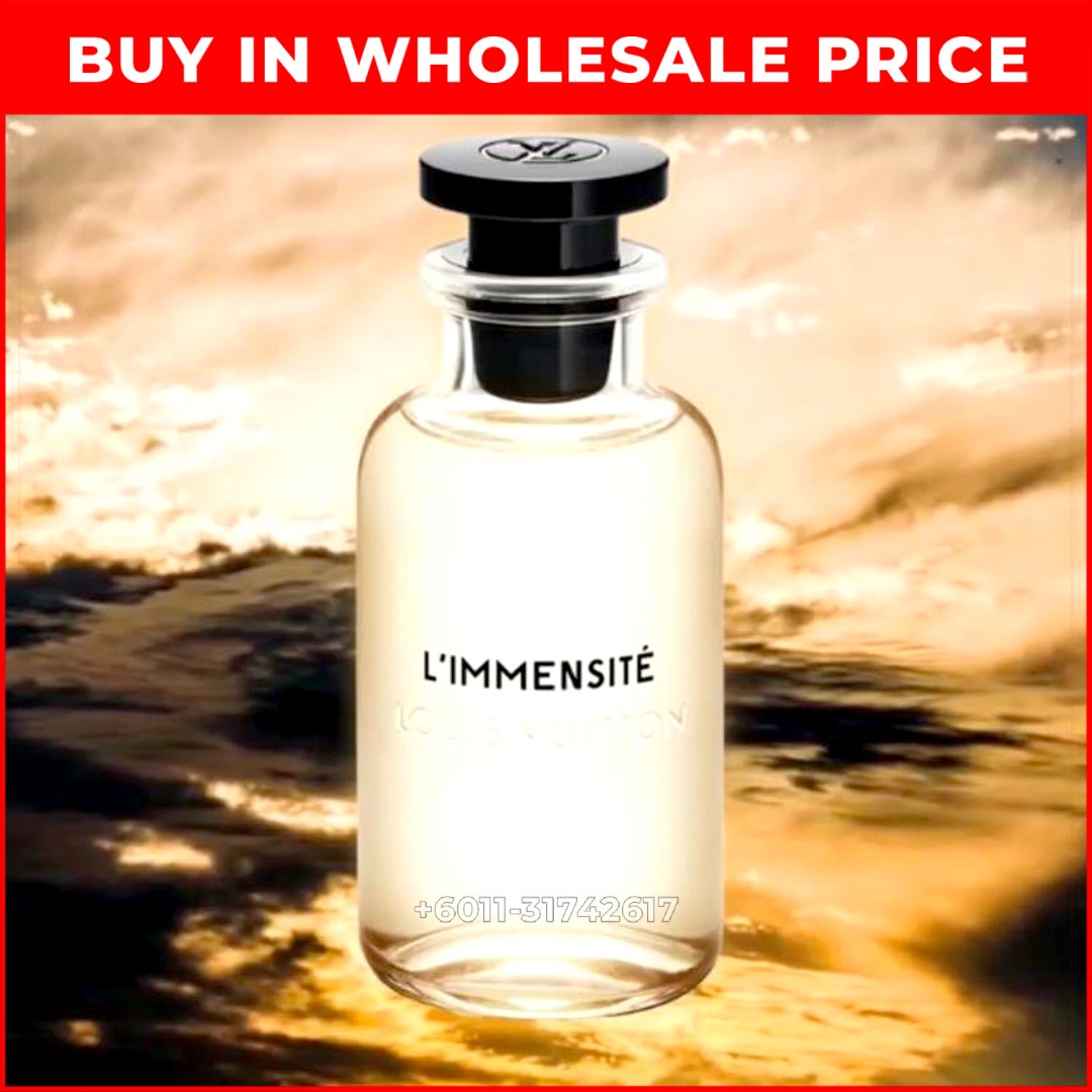 Perfume Tester Louis vuitton L'immensite 100ML, Beauty & Personal