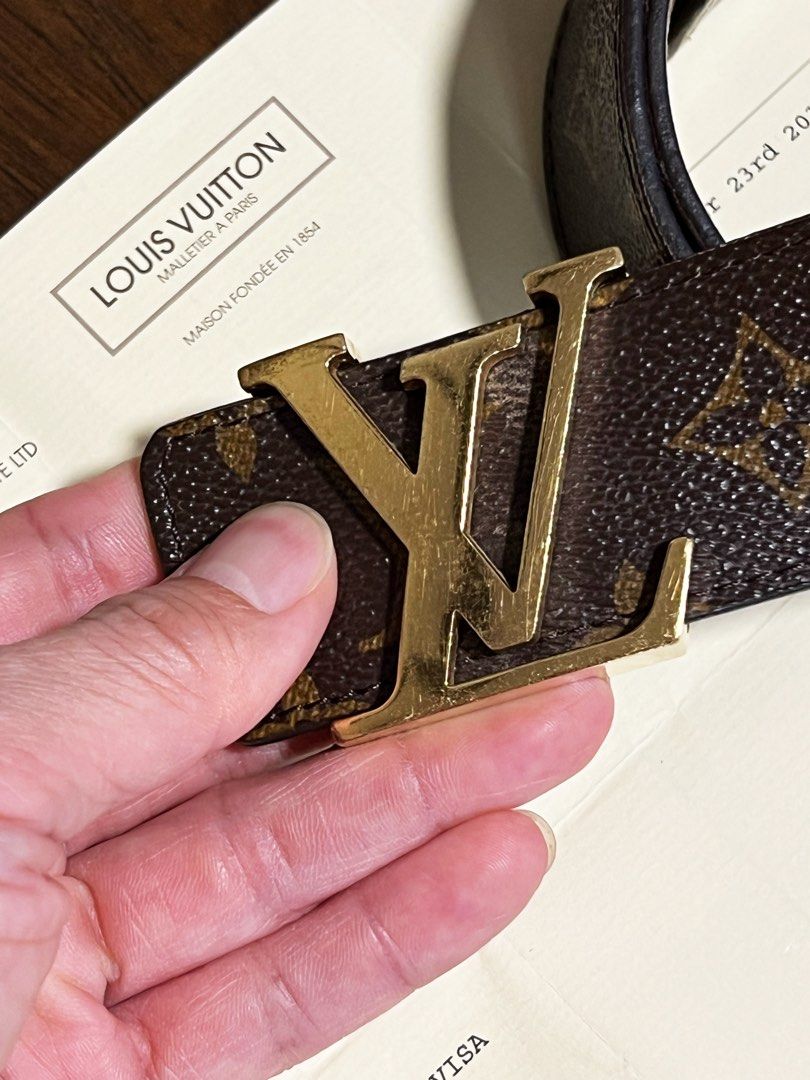 Louis Vuitton Malletier Belt Monogram 25 mm