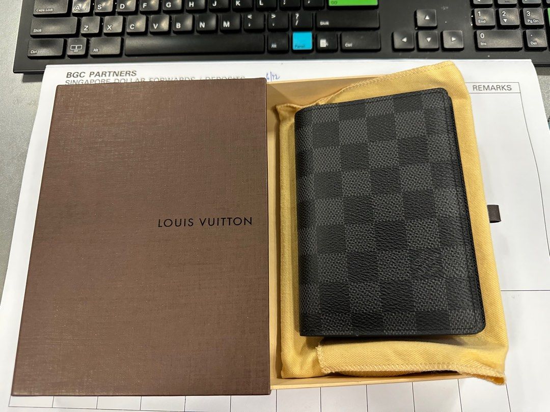 Louis Vuitton Passport Cover, Men's Fashion, Watches & Accessories