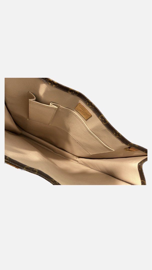 Louis Vuitton // Brown Monogram Canvas Sac Plat GM Tote – VSP