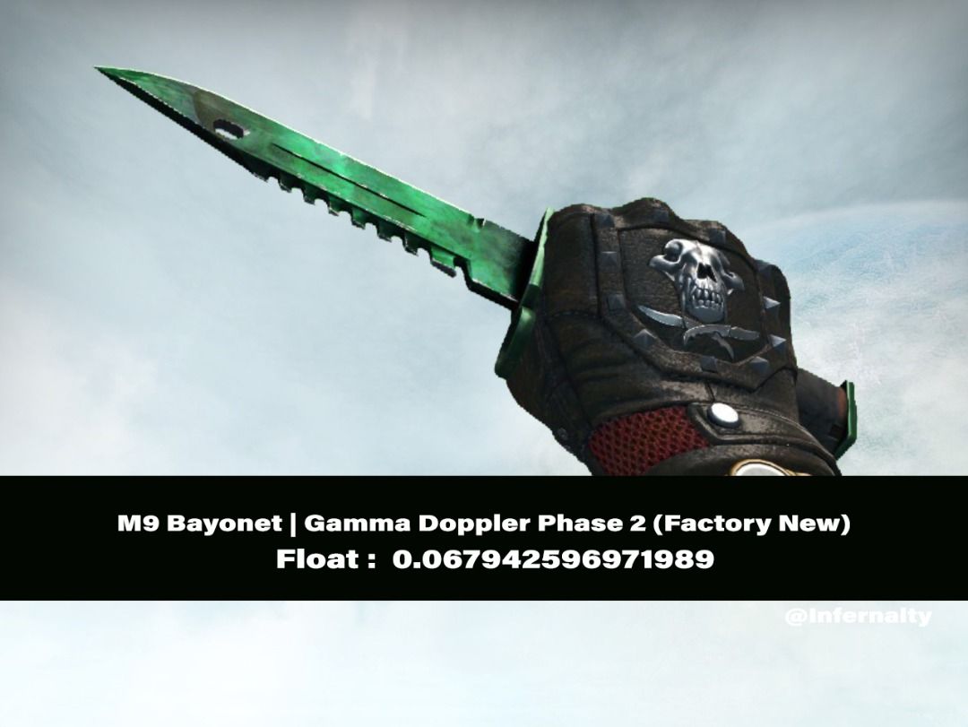 M9 Gamma Doppler Phase 2 FN CSGO SKINS KNIVES, Video Gaming, Gaming Accessories, InGame