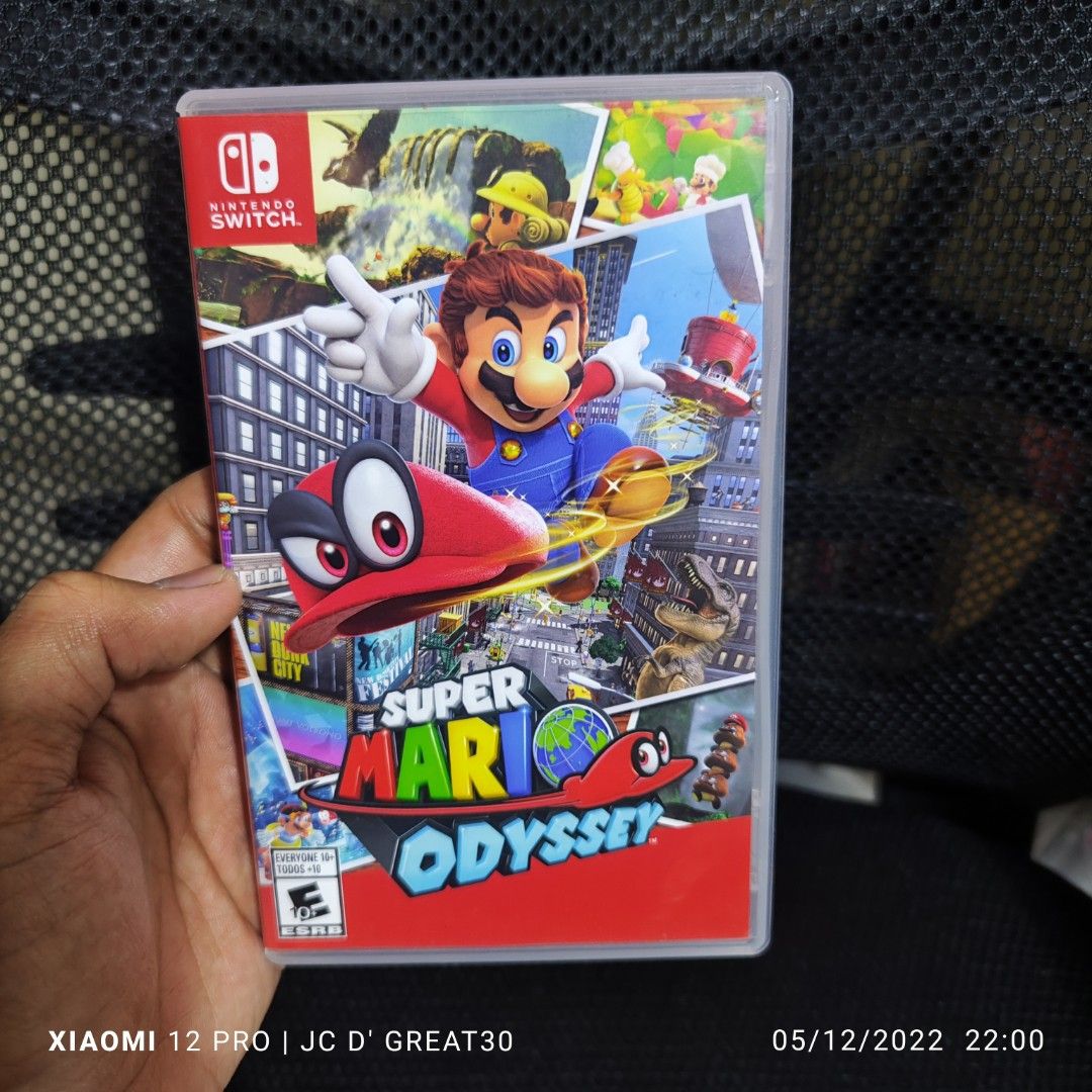 Mario Odyssey Switch Game Video Gaming Video Games Nintendo On Carousell 2165