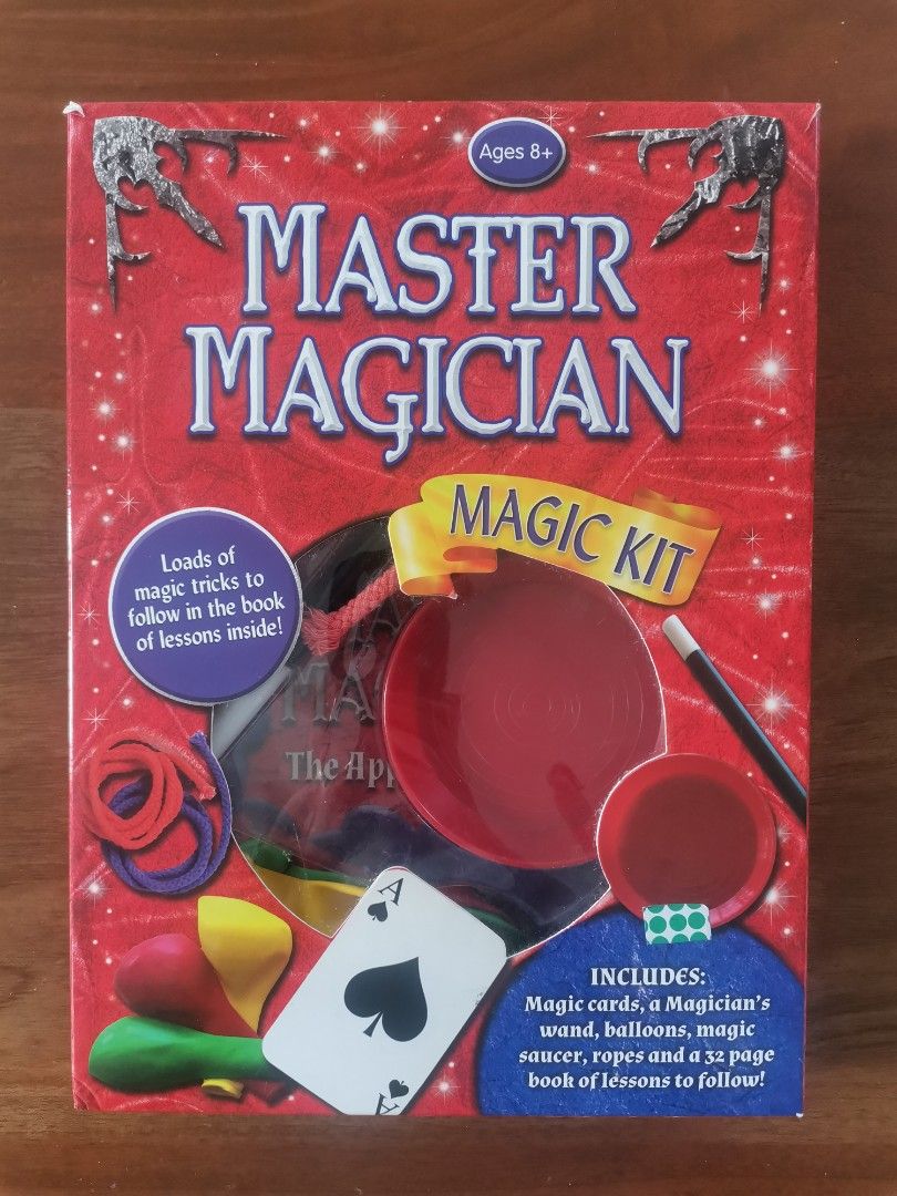 Master Magician Magic Kit, Hobbies & Toys, Toys & Games on Carousell