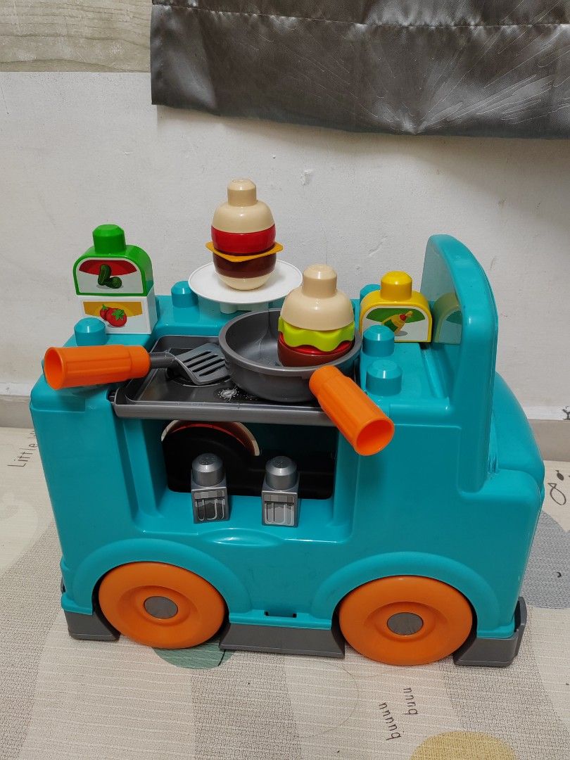Mega bloks food truck shop