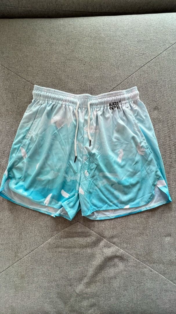 seluar pendek sukan lelaki Men s Side Split Running Sport Shorts