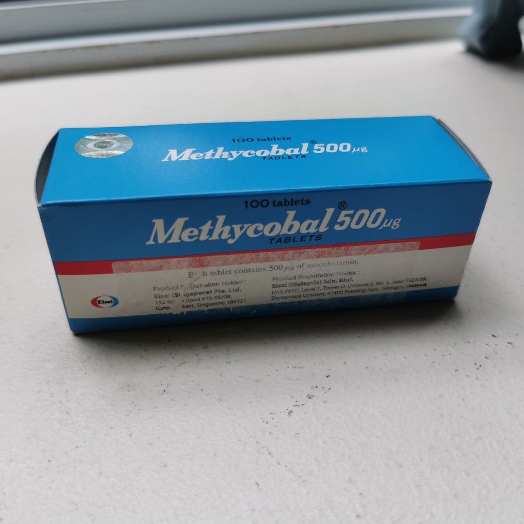 Methycobal 500ug, 100 tablets, Health & Nutrition, Health Supplements