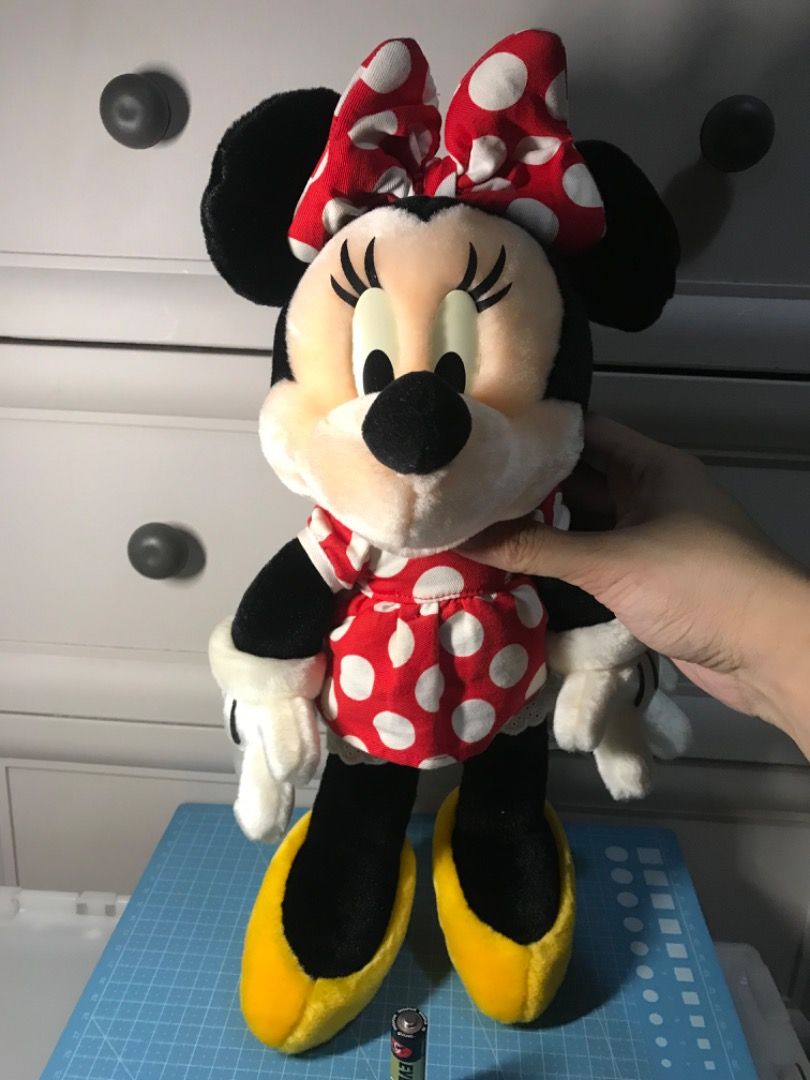 Minnie Mouse stuff toy, Hobbies & Toys, Toys & Games on Carousell