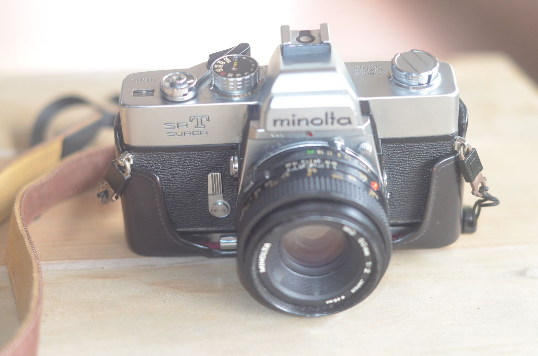 Minolta SRT Super (SLR Film Camera), Photography, Cameras on Carousell