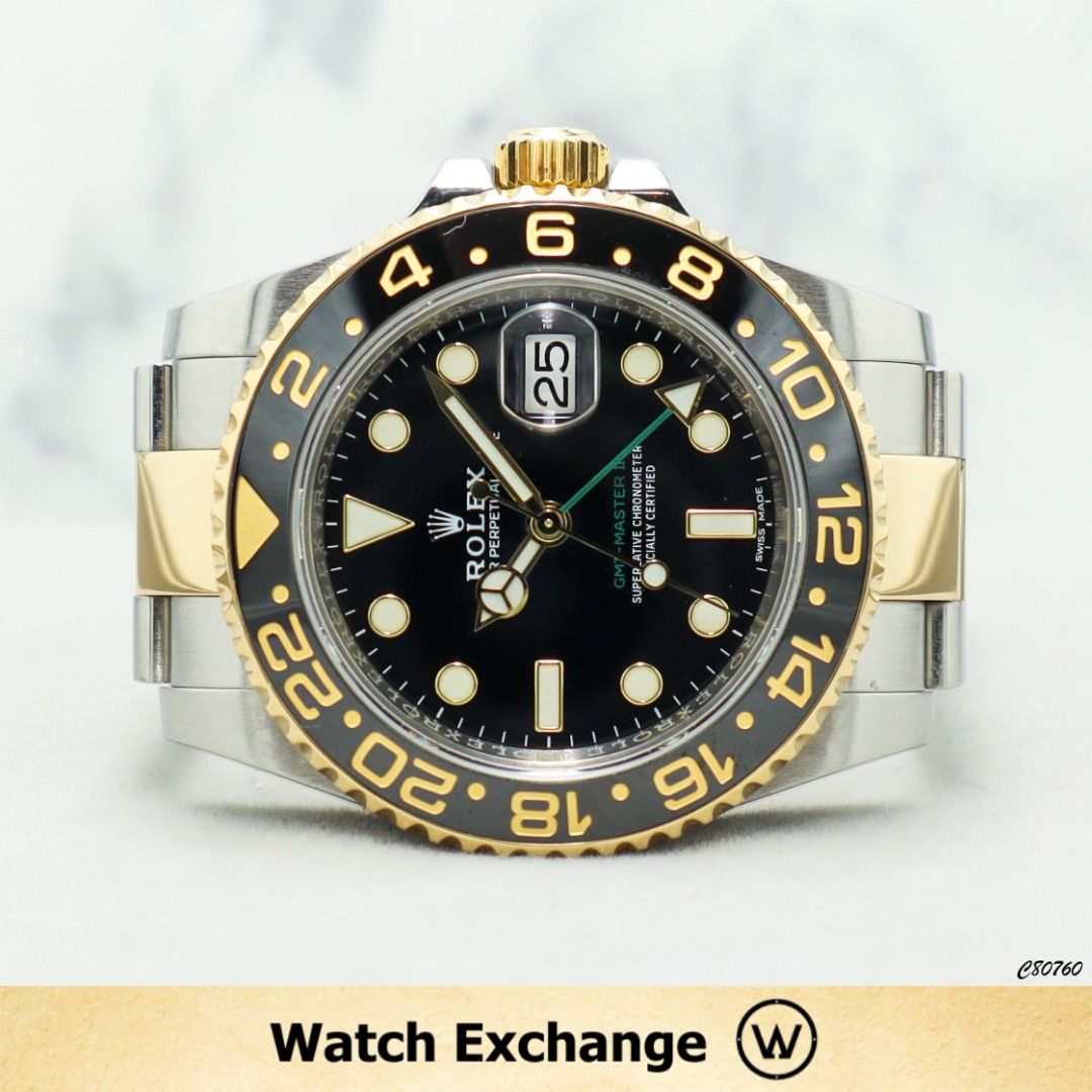 Mint 2018 Rolex Gmt Master Ii 116713ln Black Dial 116713 Luxury Watches On Carousell 6297