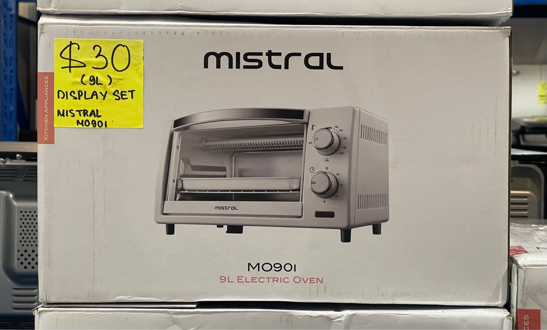 MISTRAL MO90I OVEN TOASTER (9L) Display Set 30, TV & Home Appliances