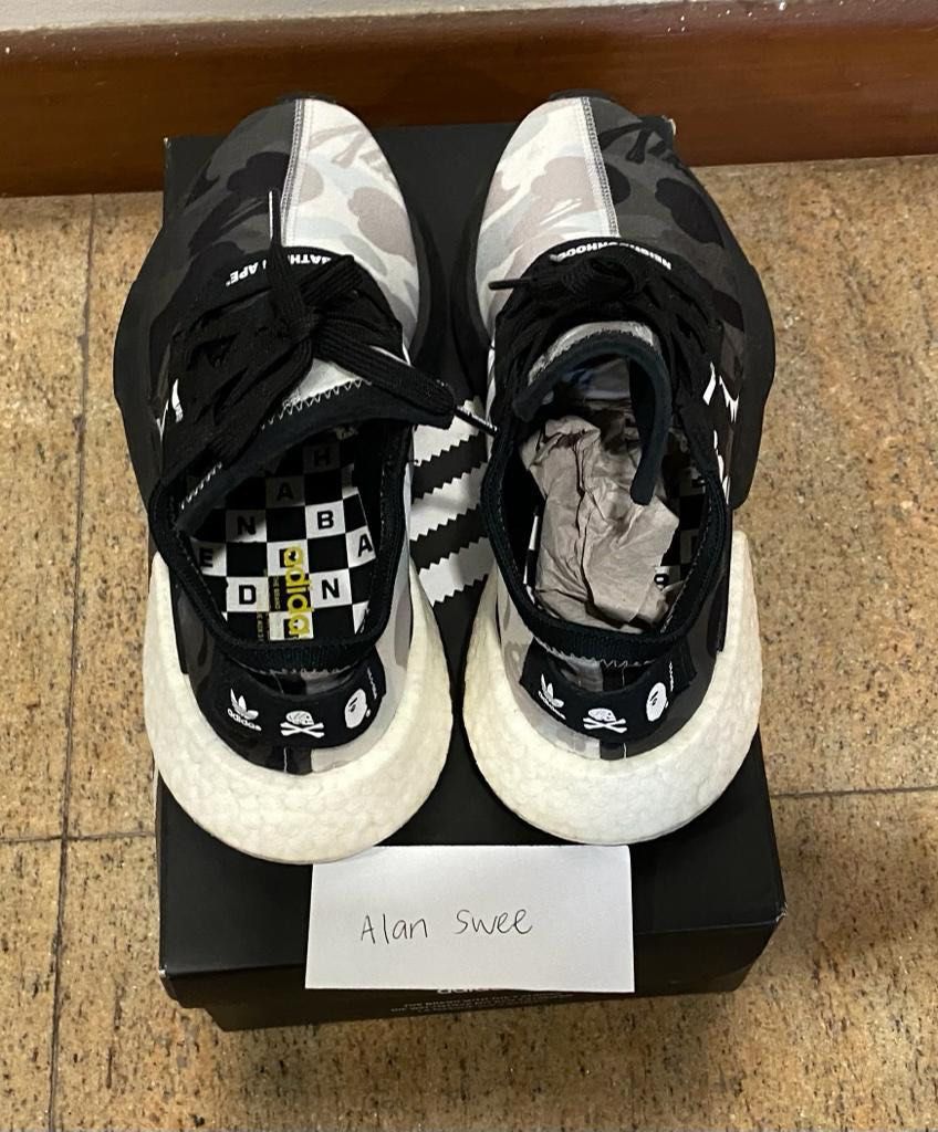 Neighborhood x adidas x bape pod 3.1 Men s Fashion Footwear