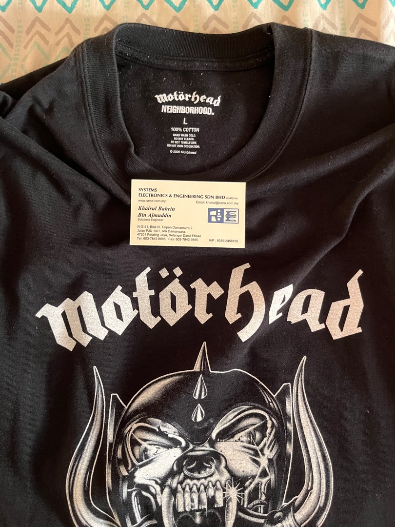 Neighborhood X Motorhead, Men's Fashion, Tops & Sets, Tshirts