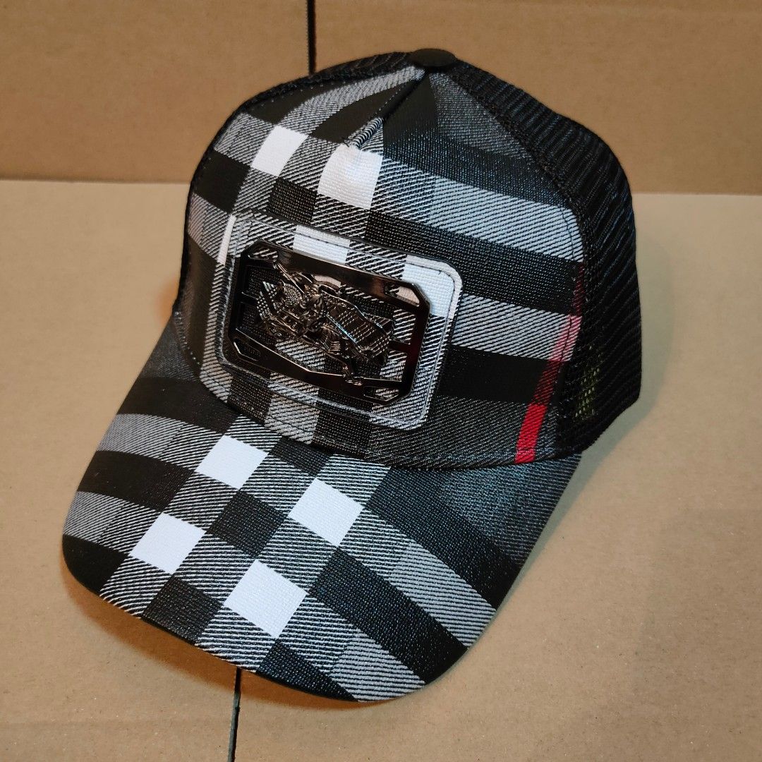 New cap Burberry trucker mesh hats