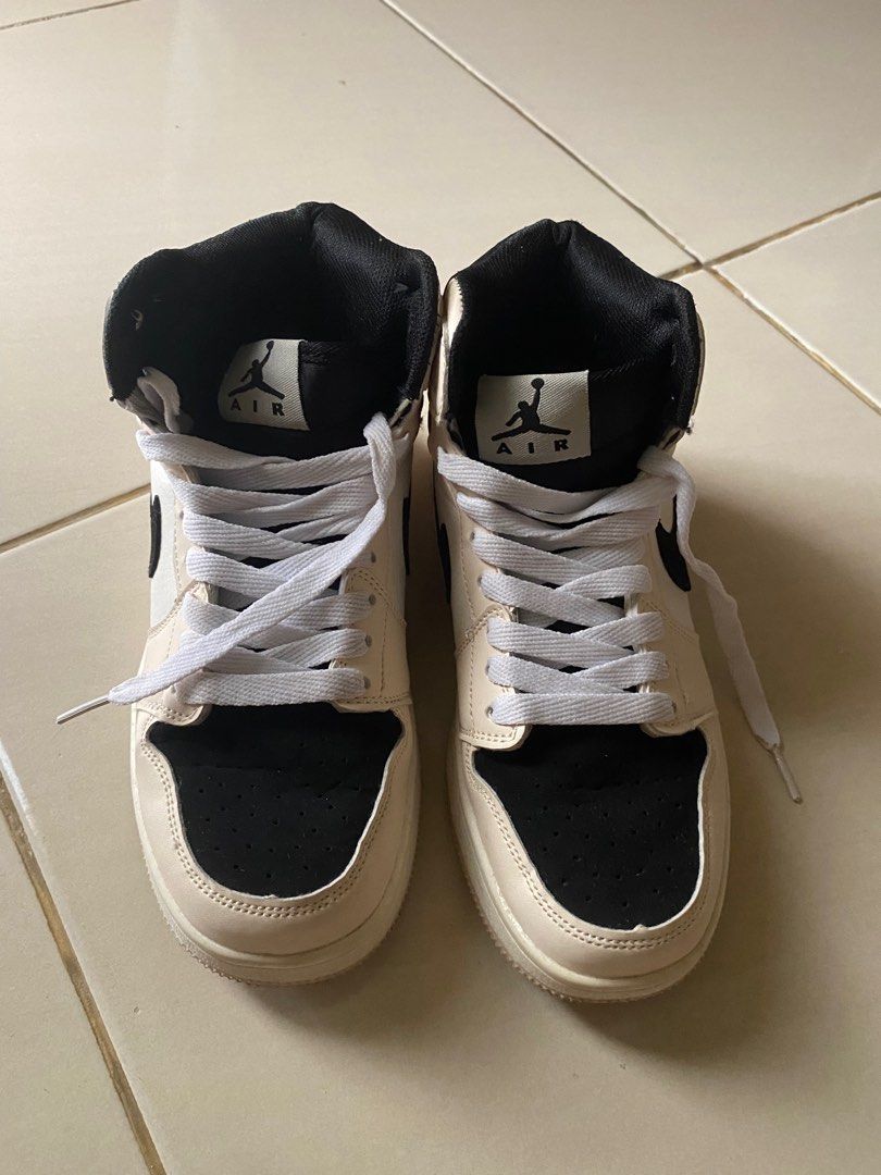 womens beige jordans