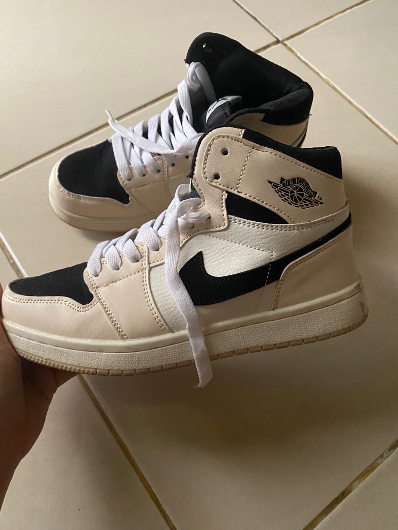womens beige jordans