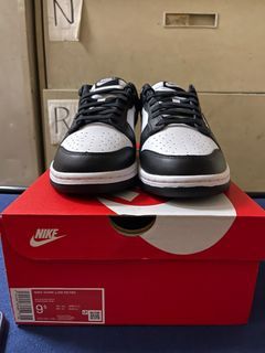 Nike Dunk Low Panda (black/white) size 9.5 mens