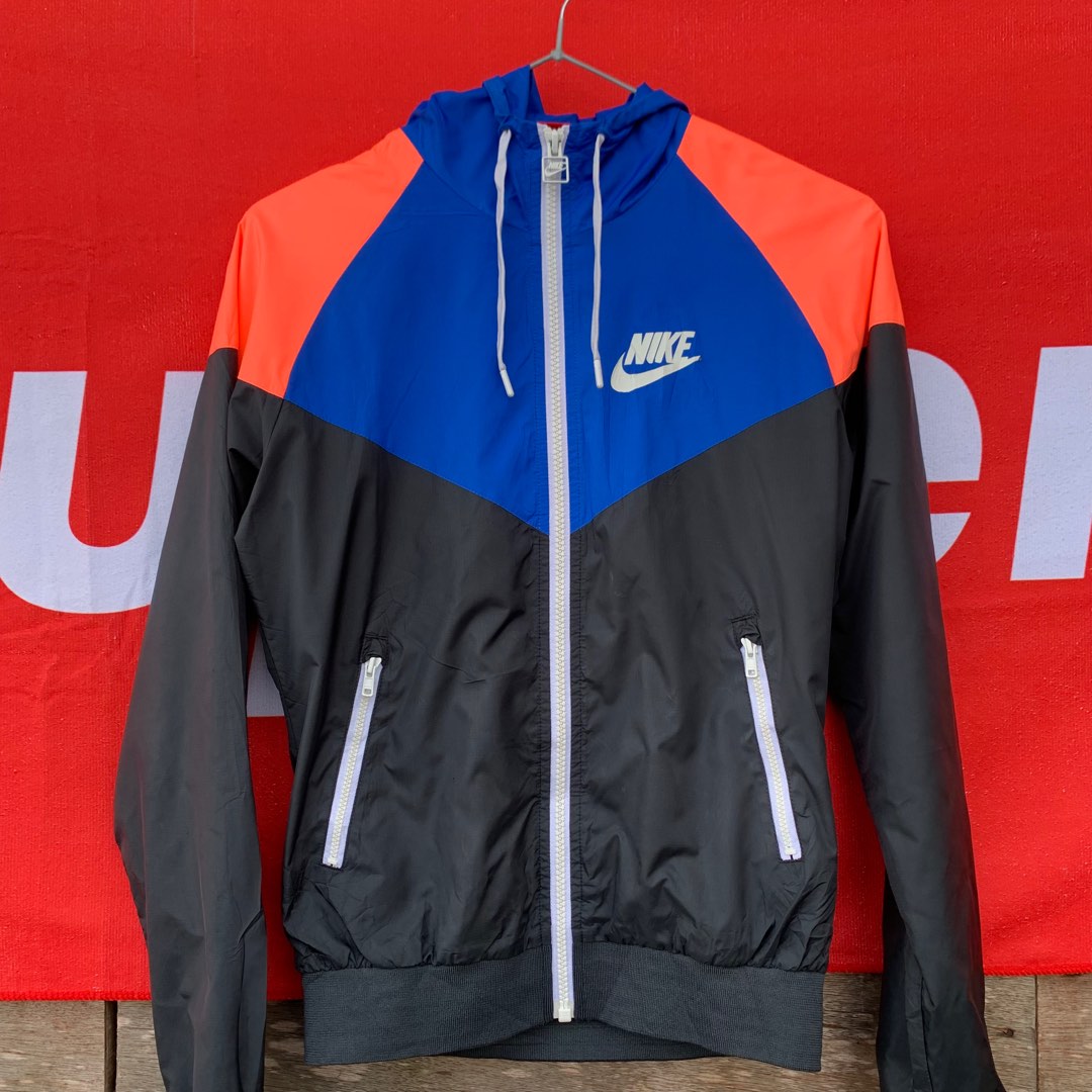 Nike Tri color Windbreaker Jacket, Babies & Kids, Babies & Kids Fashion ...