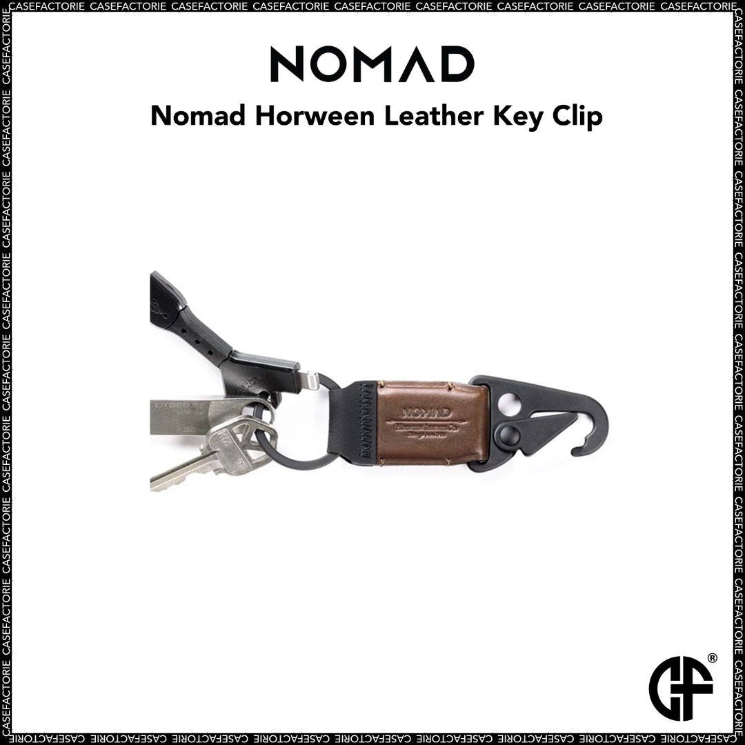 Nomad Horween Leather Key Clip, Hobbies & Toys, Stationery & Craft
