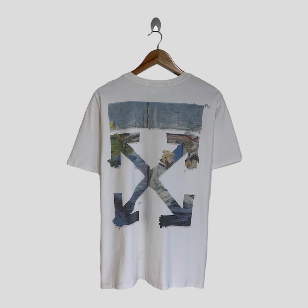 Off white online oil paint tee