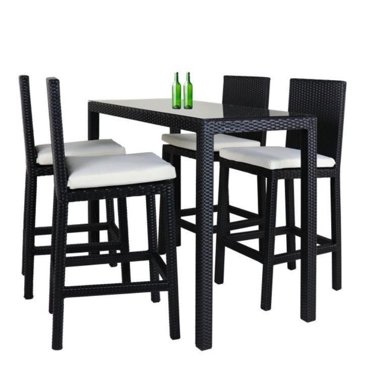 Indoor bar table and chairs discount