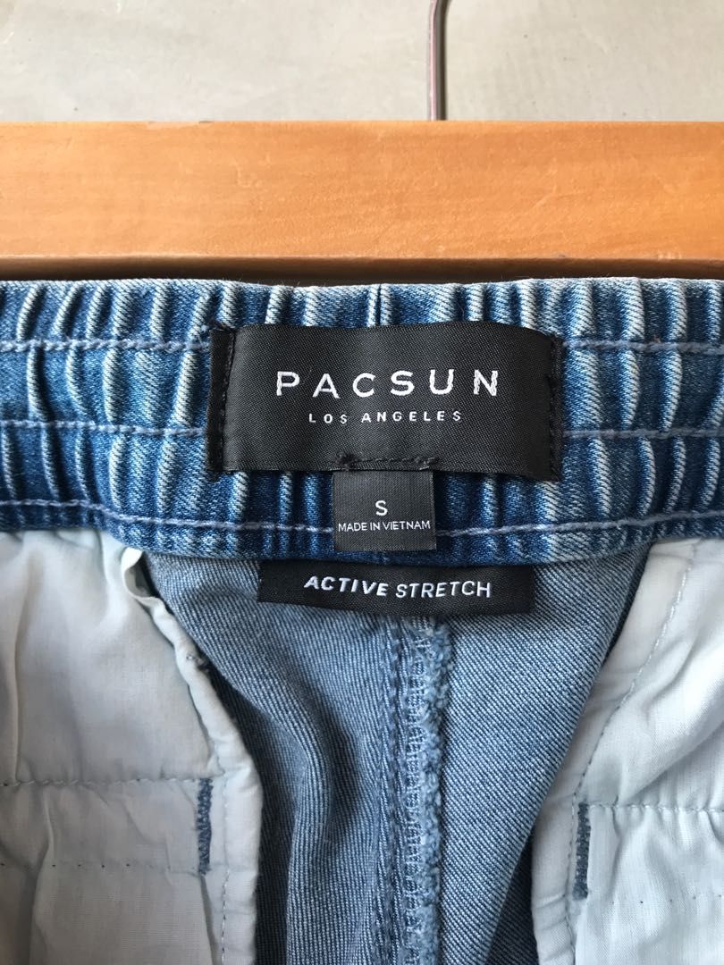 PACSUN Drawstring Side Tape Ankle Zip, Men's Fashion, Bottoms, Jeans on