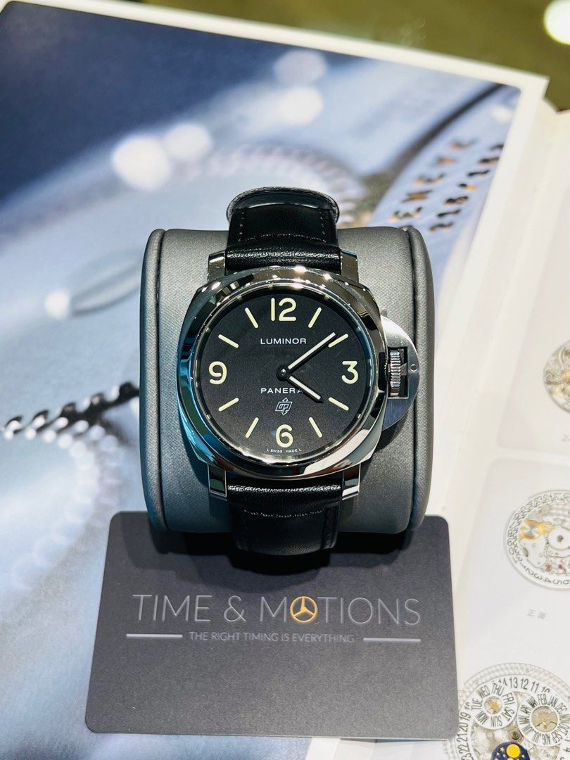 Panerai PAM01000 Luminor Base Logo 44mm Pre owned