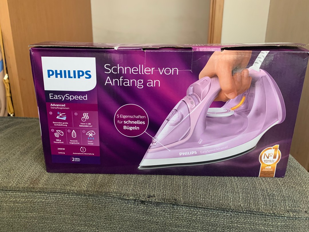 Philips Iron, TV & Home Appliances, Irons & Steamers on Carousell