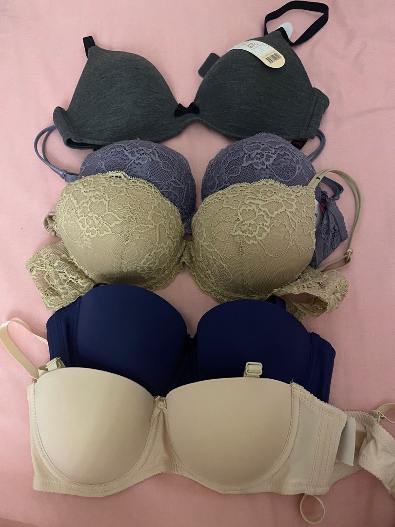 Bras and Panties Set Sorella Pierre Cardin Victoria Secrets Young Hearts,  Women's Fashion, New Undergarments & Loungewear on Carousell