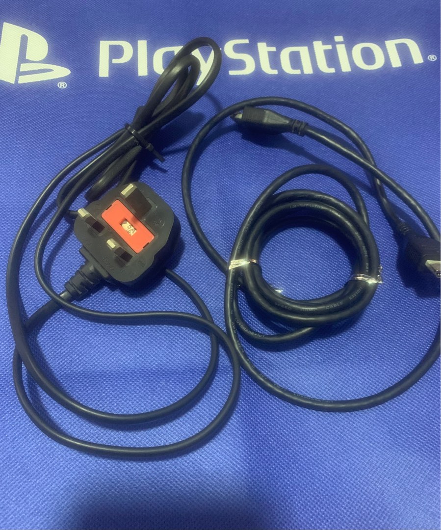 PlayStation Charger and hdmi free delivery, Video Gaming, Gaming
