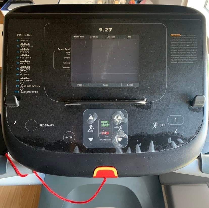Nastro Tapis Roulant Precor M9.3x M9.31, Cintura Da Corsa + Lubrificante 1 Oz, Nuovo - Foto 2