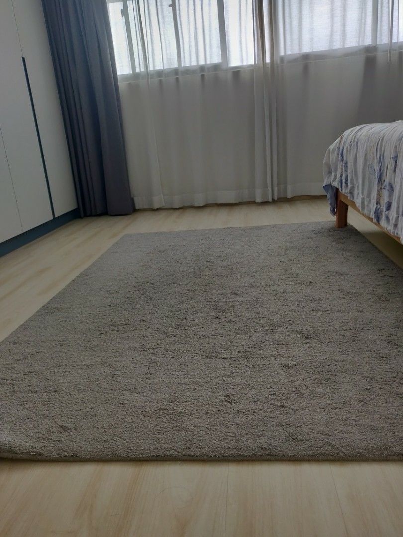 Preloved (authentic) Muji Rug, Furniture & Home Living, Home Decor