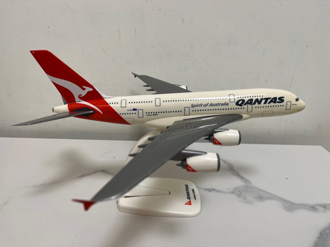航空機モデル QANTAS A380 LEDライト