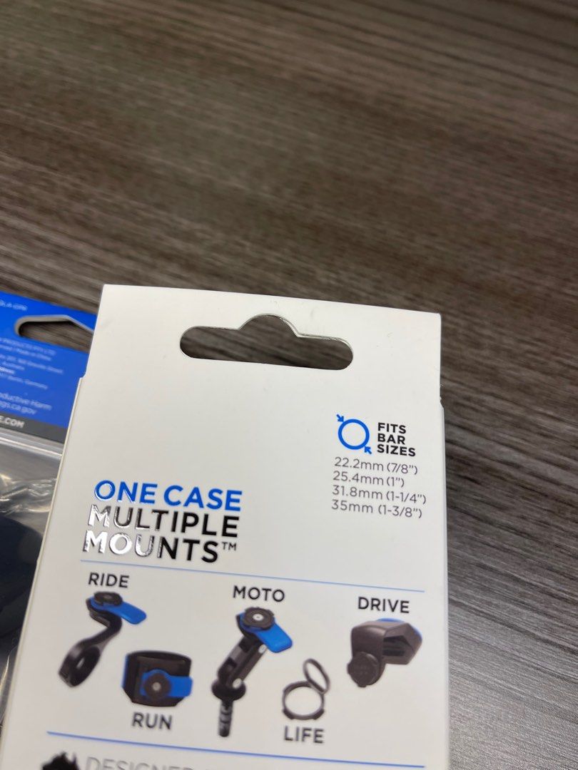 Quadlock Out Front Mount + Camera Light Adaptor, Sports Equipment