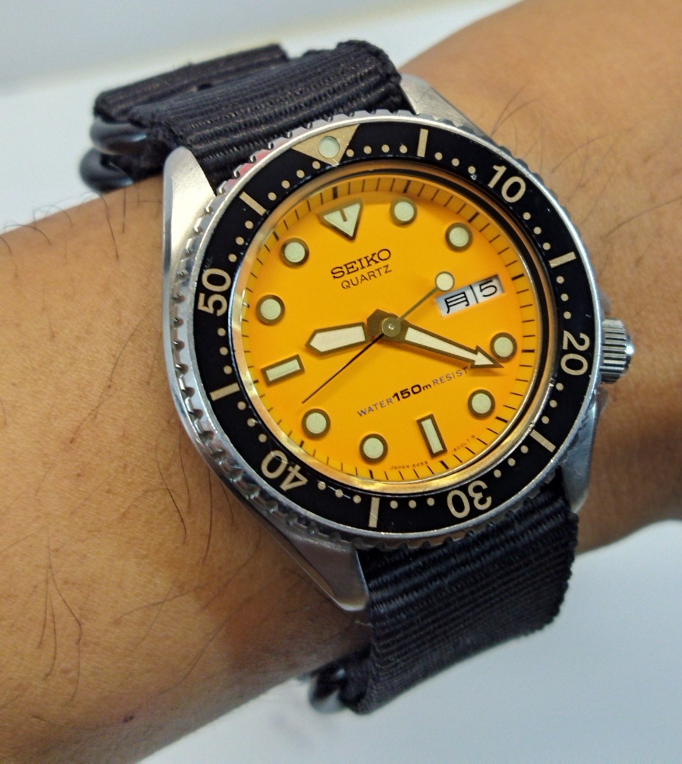 Rare Vintage Seiko 6458 Divers 150m Quartz, Men's Fashion, Watches &  Accessories, Watches on Carousell