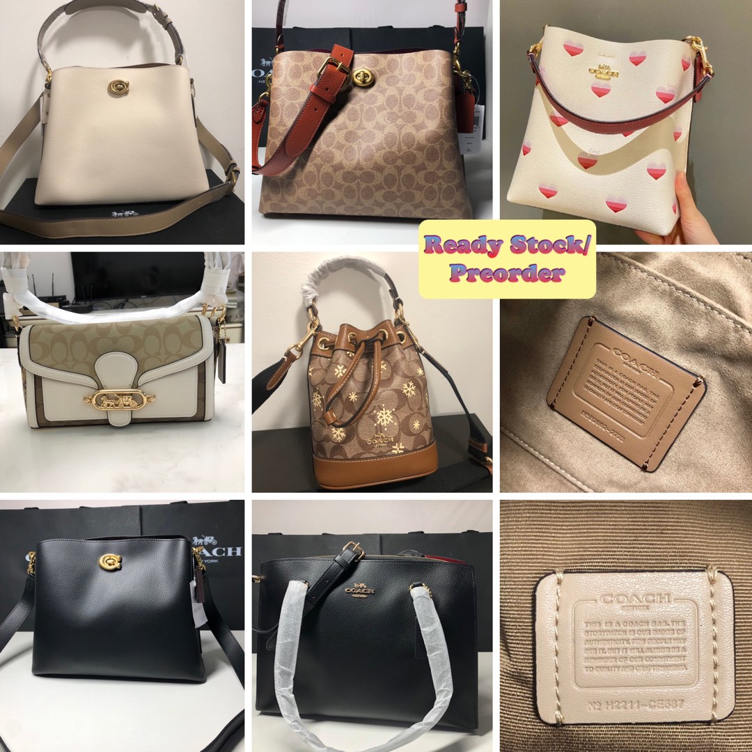 READY STOCK COACHES TORY BURCH PREORDER coach ON THE WAY BAG, Women's  Fashion, Bags & Wallets, Cross-body Bags on Carousell