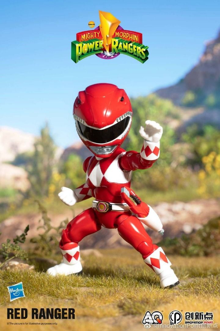 Red Ranger - Innovation Point Action. Q Mighty Morphin Power Rangers,  Hobbies & Toys, Toys & Games on Carousell