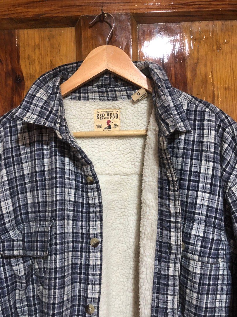 Redhead brand top flannel jacket