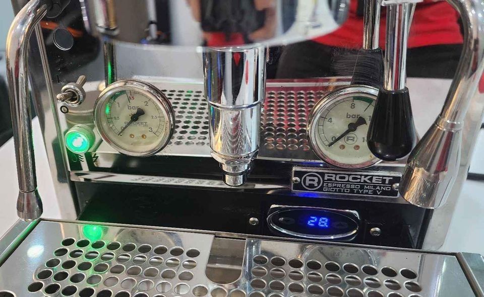 Rocket Espresso Machine Giotto Cronometro Type V (PID and Timer), TV