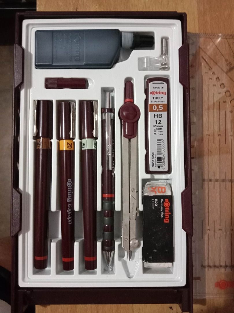 Rotring master set clearance